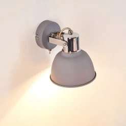 Hofstein Dompierre Wandleuchte Grau, Weiß, 1-flammig -Wandleuchten Verkauf dompierre wandleuchte h3158197 do1 13