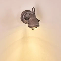 Hofstein Drobak Wandleuchte LED Grau, 1-flammig -Wandleuchten Verkauf drobak wandleuchte h3303474 do1 11