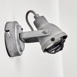 Hofstein Drobak Wandleuchte LED Grau, 1-flammig -Wandleuchten Verkauf drobak wandleuchte h3303474 do1 14