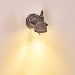 Hofstein Drobak Wandleuchte LED Grau, 1-flammig -Wandleuchten Verkauf drobak wandleuchte h3303474 do1 7