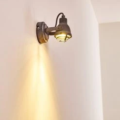 Hofstein Drobak Wandleuchte LED Grau, 1-flammig -Wandleuchten Verkauf drobak wandleuchte h3303474 do1 9