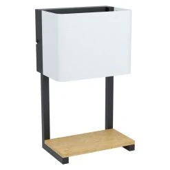 Eglo Leuchten Eglo GALDAKAO Wandleuchte LED Schwarz, Cremefarben, 1-flammig