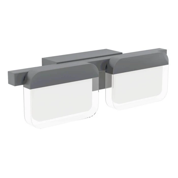 Eglo Leuchten ERVIDEL Wandleuchte LED Schwarz, 2-flammig 2 Eglo Leuchten ERVIDEL Wandleuchte LED Schwarz, 2-flammig - Image 2