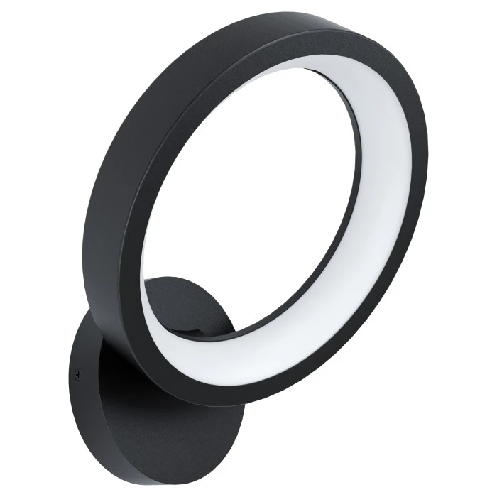 Eglo Leuchten Eglo MARGHERA Wandleuchte LED Schwarz, 1-flammig, Farbwechsler 1 Eglo Leuchten Eglo MARGHERA Wandleuchte LED Schwarz, 1-flammig, Farbwechsler