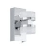 Hofstein Eglo ROMENDO Wandleuchte LED Chrom, 2-flammig