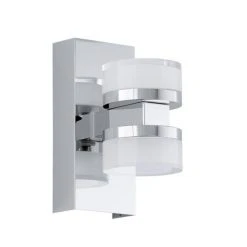 Hofstein Eglo ROMENDO Wandleuchte LED Chrom, 2-flammig