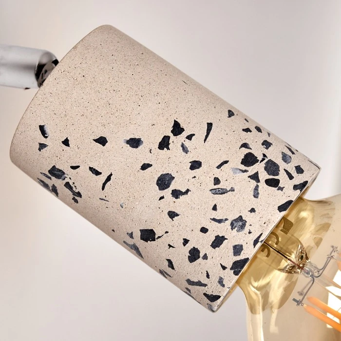 Hofstein Elkhorn Wandleuchte Chrom, Grau, Steinoptik, 1-flammig 18 Hofstein Elkhorn Wandleuchte Chrom, Grau, Steinoptik, 1-flammig - Image 18