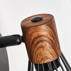 Hofstein Errested Wandleuchte Schwarz, Holz dunkel, 1-flammig -Wandleuchten Verkauf errested wandleuchte h3340943 do1 11