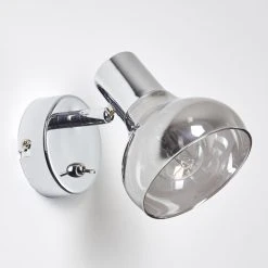 Hofstein Esberg Wandleuchte Chrom, 1-flammig -Wandleuchten Verkauf esberg wandleuchte h3278109 do1 14