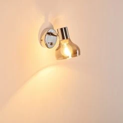 Hofstein Esberg Wandleuchte Chrom, 1-flammig -Wandleuchten Verkauf esberg wandleuchte h3278109 do1 19