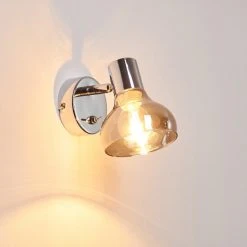 Hofstein Esberg Wandleuchte Chrom, 1-flammig -Wandleuchten Verkauf esberg wandleuchte h3278109 do1 2