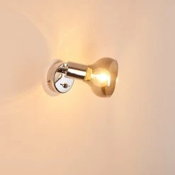 Hofstein Esberg Wandleuchte Chrom, 1-flammig -Wandleuchten Verkauf esberg wandleuchte h3278109 do1 3