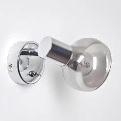 Hofstein Esberg Wandleuchte Chrom, 1-flammig -Wandleuchten Verkauf esberg wandleuchte h3278109 do1 5