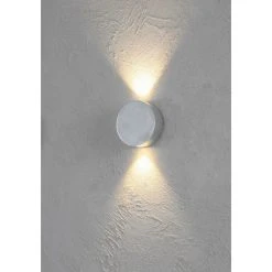 Escale SUN Wandleuchte LED Aluminium, 2-flammig
