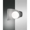 Fabas Luce Adria Wandleuchte LED Silber, 1-flammig