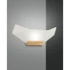 Fabas Luce Flap Wandleuchte LED Braun, 1-flammig