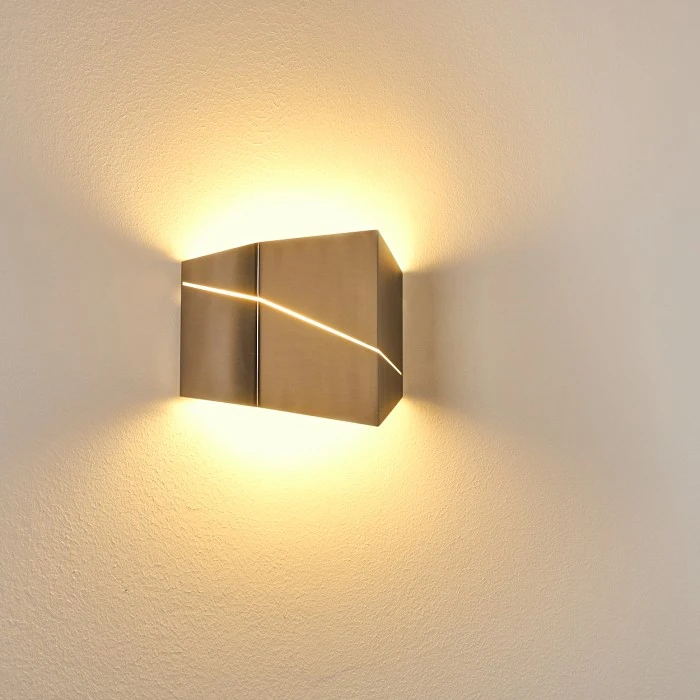 Hofstein Fanas Wandleuchte LED Nickel-Matt, 1-flammig 12 Hofstein Fanas Wandleuchte LED Nickel-Matt, 1-flammig - Image 12