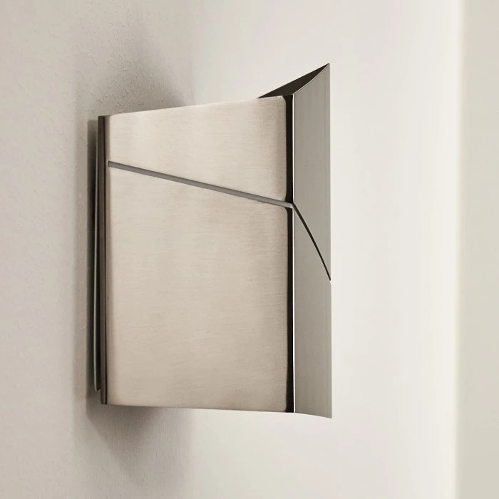 Hofstein Fanas Wandleuchte LED Nickel-Matt, 1-flammig 9 Hofstein Fanas Wandleuchte LED Nickel-Matt, 1-flammig - Image 9