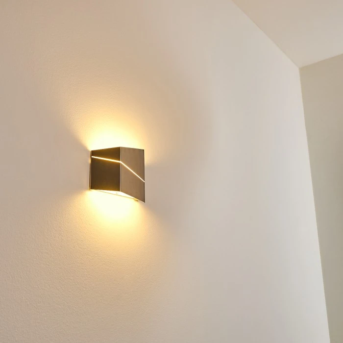 Hofstein Fanas Wandleuchte LED Nickel-Matt, 1-flammig 10 Hofstein Fanas Wandleuchte LED Nickel-Matt, 1-flammig - Image 10