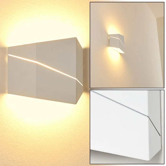 Hofstein Fanas Wandleuchte LED Weiß, 1-flammig 1 Hofstein Fanas Wandleuchte LED Weiß, 1-flammig