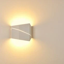 Hofstein Fanas Wandleuchte LED Weiß, 1-flammig 27 Hofstein Fanas Wandleuchte LED Weiß, 1-flammig -Wandleuchten Verkauf fanas wandleuchte h3296387 do1 11