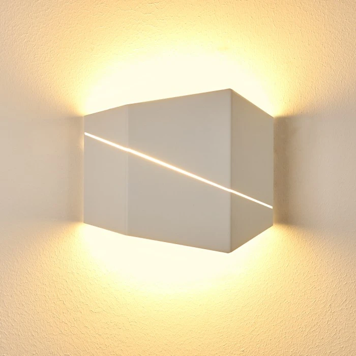 Hofstein Fanas Wandleuchte LED Weiß, 1-flammig 7 Hofstein Fanas Wandleuchte LED Weiß, 1-flammig - Image 7