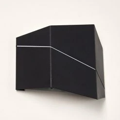 Hofstein Fanas Wandleuchte LED Schwarz, 1-flammig -Wandleuchten Verkauf fanas wandleuchte h3296400 do1 8