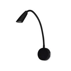 Faro Barcelona Boken Wandleuchte LED Schwarz, 1-flammig