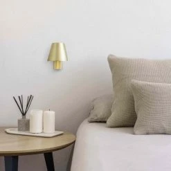 Faro Barcelona Le Petit Wandleuchte LED Gold, 1-flammig