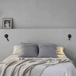 Faro Barcelona Press Wandleuchte LED Schwarz, 1-flammig