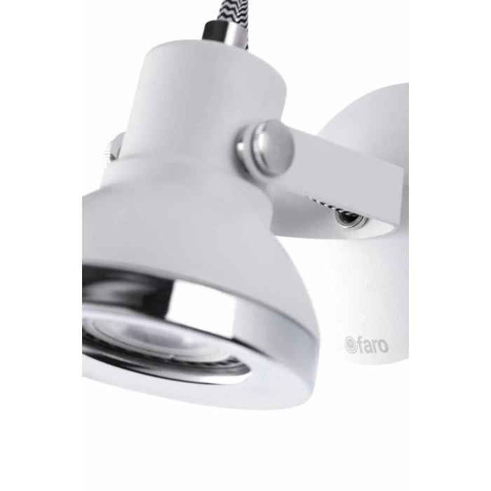 Faro Barcelona Ring Wandspot LED Weiß, 1-flammig 3 Faro Barcelona Ring Wandspot LED Weiß, 1-flammig - Image 3