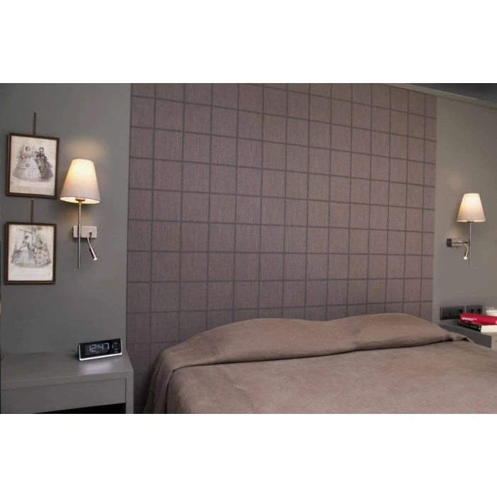 Faro Barcelona Sabana Wandleuchte LED Nickel-Matt, 1-flammig 1 Faro Barcelona Sabana Wandleuchte LED Nickel-Matt, 1-flammig