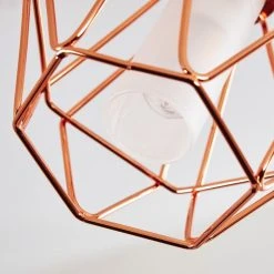 Hofstein Ferrand Wandleuchte LED Kupferfarben, 1-flammig -Wandleuchten Verkauf ferrand wandleuchte h3159811 do1 11