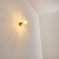 Hofstein Ferrand Wandleuchte LED Kupferfarben, 1-flammig -Wandleuchten Verkauf ferrand wandleuchte h3159811 do1 3