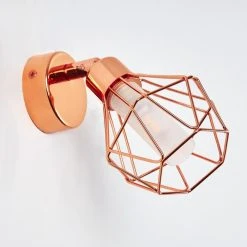 Hofstein Ferrand Wandleuchte LED Kupferfarben, 1-flammig -Wandleuchten Verkauf ferrand wandleuchte h3159811 do1 4