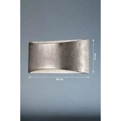 Honsel Leuchten Fischer & Honsel Arles Wandleuchte LED Nickel glänzend, 2-flammig 5 Honsel Leuchten Fischer & Honsel Arles Wandleuchte LED Nickel glänzend, 2-flammig -Wandleuchten Verkauf fischer honsel arles wandleuchte 19272 2