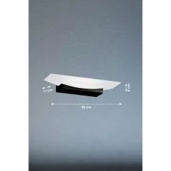 Honsel Leuchten Fischer & Honsel Bowl TW Wandleuchte LED Schwarz, 1-flammig -Wandleuchten Verkauf fischer honsel bowl tw wandleuchte 30418 2