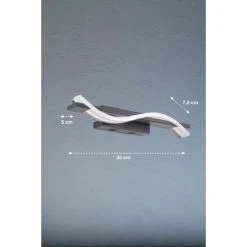 Honsel Leuchten Fischer & Honsel Bridge Wandleuchte LED Schwarz, 1-flammig -Wandleuchten Verkauf fischer honsel bridge wandleuchte 30373 2