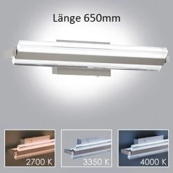 Honsel Leuchten Fischer & Honsel Paros TW Wandleuchte LED Nickel-Matt, 1-flammig