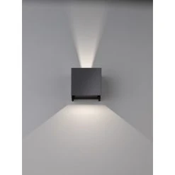 Honsel Leuchten Fischer & Honsel Wall Wandleuchte LED Schwarz, 2-flammig -Wandleuchten Verkauf fischer honsel wall wandleuchte 30259 2
