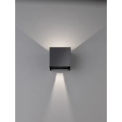 Honsel Leuchten Fischer & Honsel Wall Wandleuchte LED Schwarz, 2-flammig -Wandleuchten Verkauf fischer honsel wall wandleuchte 30259 4
