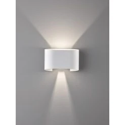 Honsel Leuchten Fischer & Honsel Wall Wandleuchte LED Weiß, 2-flammig -Wandleuchten Verkauf fischer honsel wall wandleuchte 30261 4