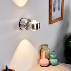 Hofstein Florenz Badleuchte LED Aluminium, 2-flammig -Wandleuchten Verkauf florenz badleuchte h166414 9