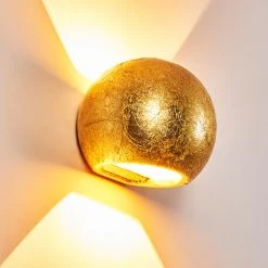 Hofstein Flot Wandleuchte Gold, 1-flammig -Wandleuchten Verkauf flot wandleuchte h3010198 do4 17