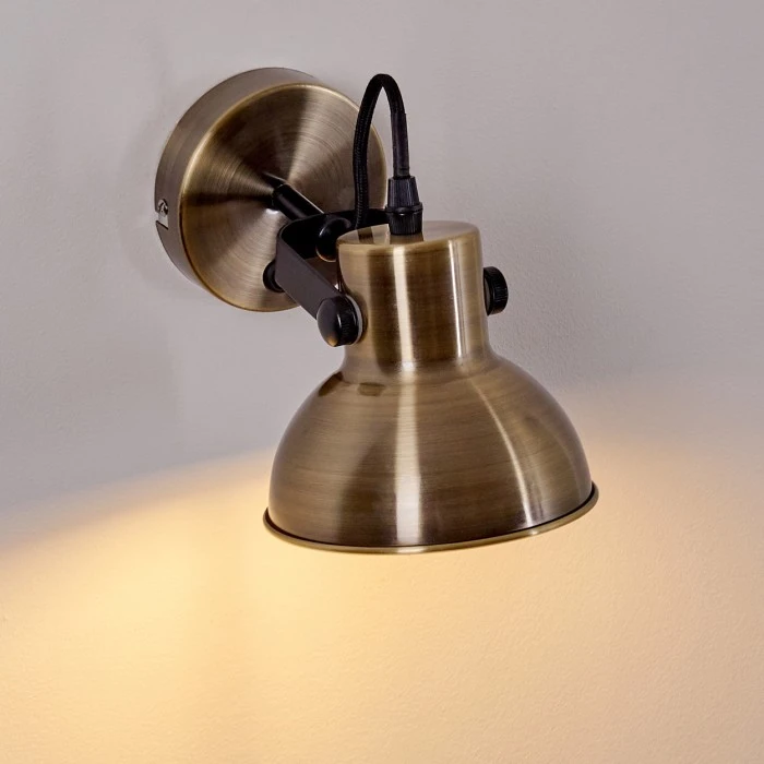 Hofstein Fresno Wandleuchte Schwarz-Gold, 1-flammig 15 Hofstein Fresno Wandleuchte Schwarz-Gold, 1-flammig - Image 15