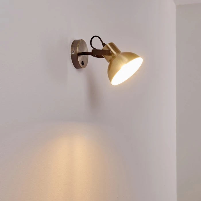 Hofstein Fresno Wandleuchte Schwarz-Gold, 1-flammig 17 Hofstein Fresno Wandleuchte Schwarz-Gold, 1-flammig - Image 17