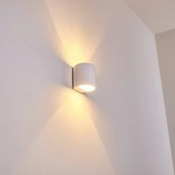 Hofstein Galpones Wandleuchte Weiß, 1-flammig -Wandleuchten Verkauf galpones wandleuchte h3266342 do4 9