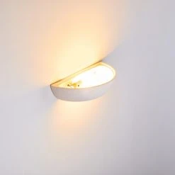 Hofstein Garbagna Wandleuchte Weiß, 1-flammig -Wandleuchten Verkauf garbagna wandleuchte h168821 do6 21