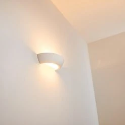 Hofstein Garbagna Wandleuchte Weiß, 1-flammig -Wandleuchten Verkauf garbagna wandleuchte h168821 do6 3