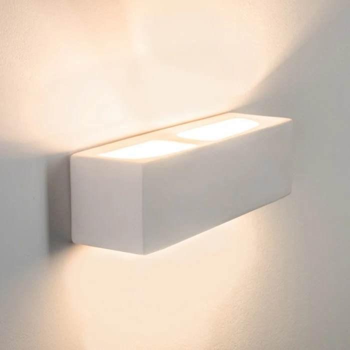 Hofstein Gemini Wandleuchte Weiß, 1-flammig 9 Hofstein Gemini Wandleuchte Weiß, 1-flammig - Image 9